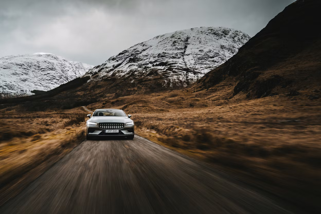 Jack Harding takes the Polestar 1 on tour