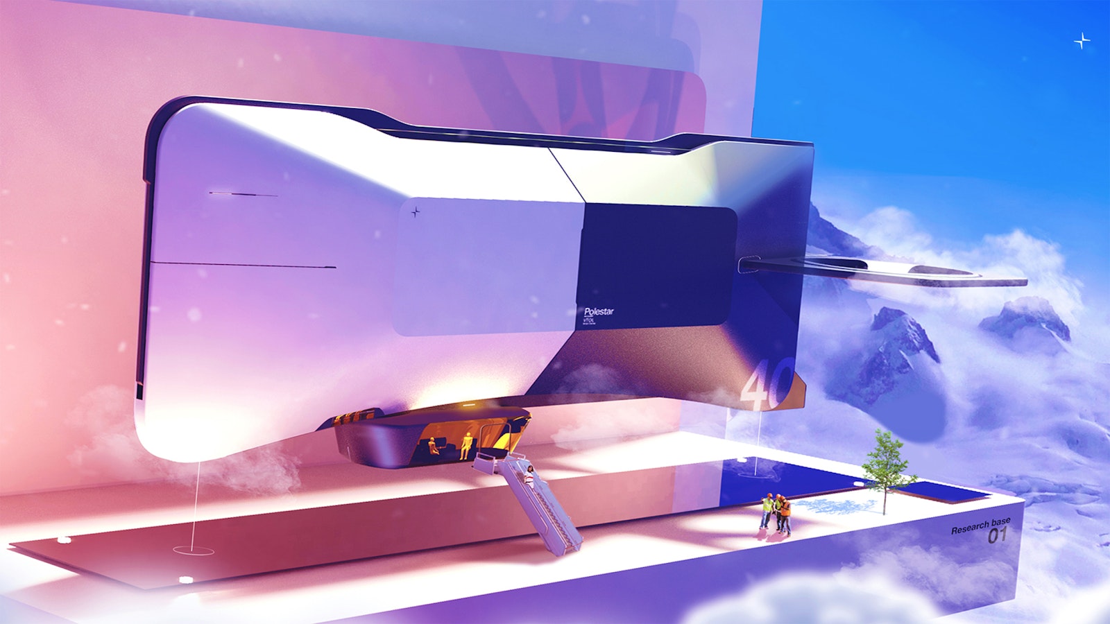 Polestar design contest admission from winner of the student category - Siddhesh Bhogale