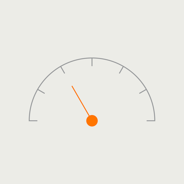 Graphic illustration of an indicator from the instrument cluster