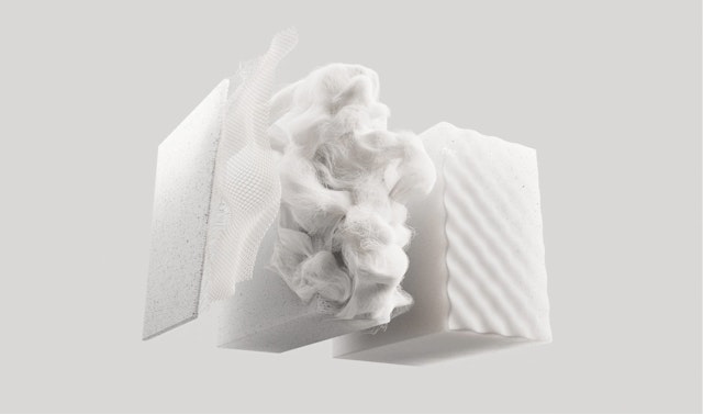 Soft material in different components 