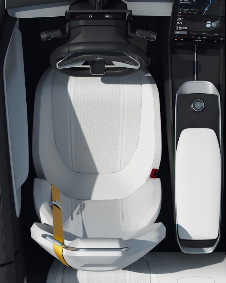 Interior of the Polestar O₂