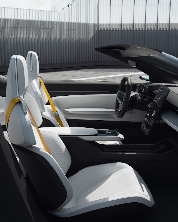 Interior of the Polestar O₂