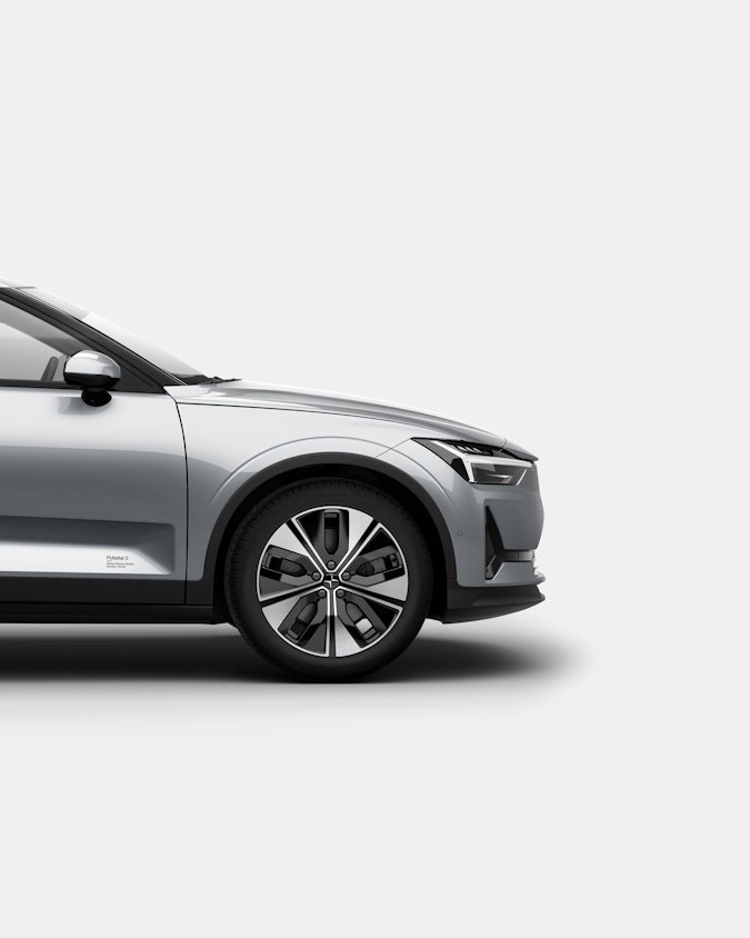 Polestar 2 in light grey