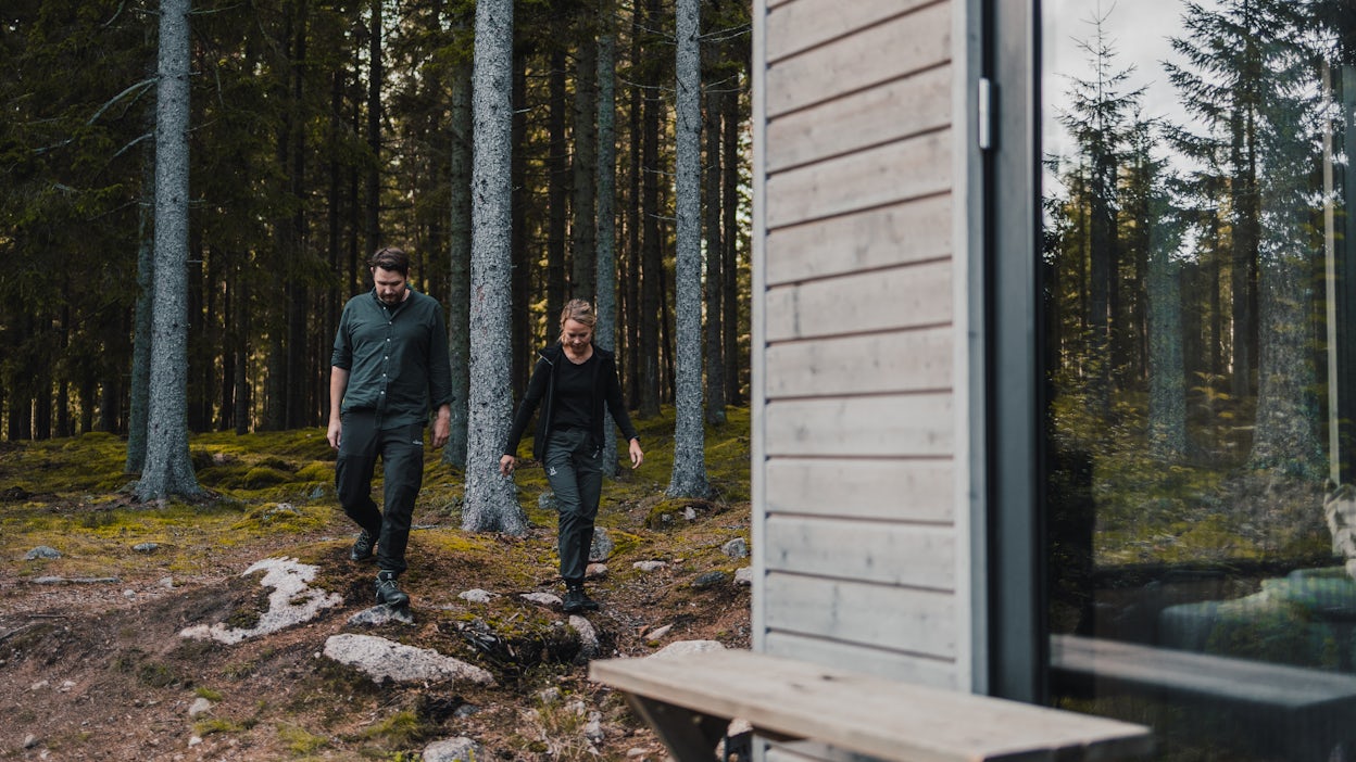 Owners of tiny house concept InForest