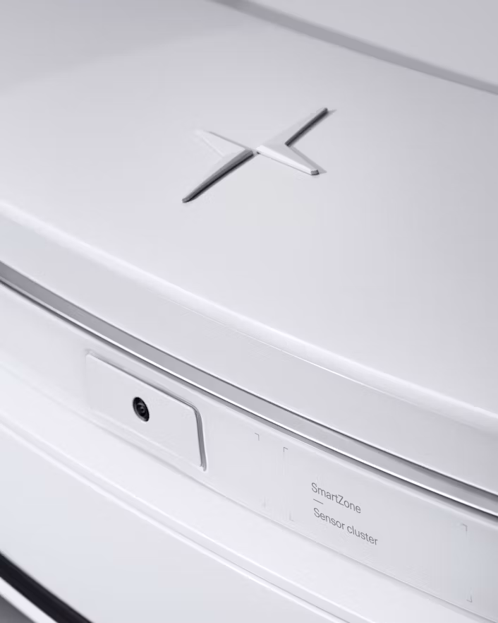 Close-up of Polestar 3 SmartZone