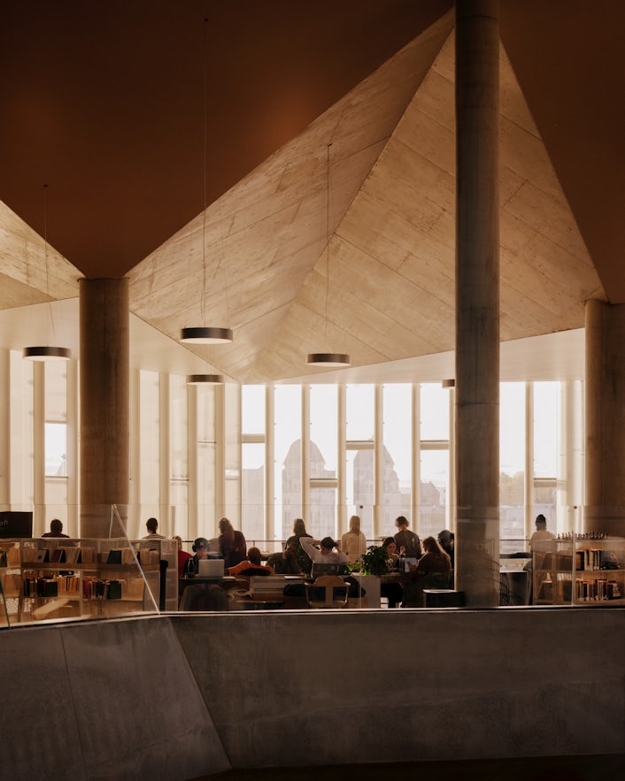 Oslo's public library.