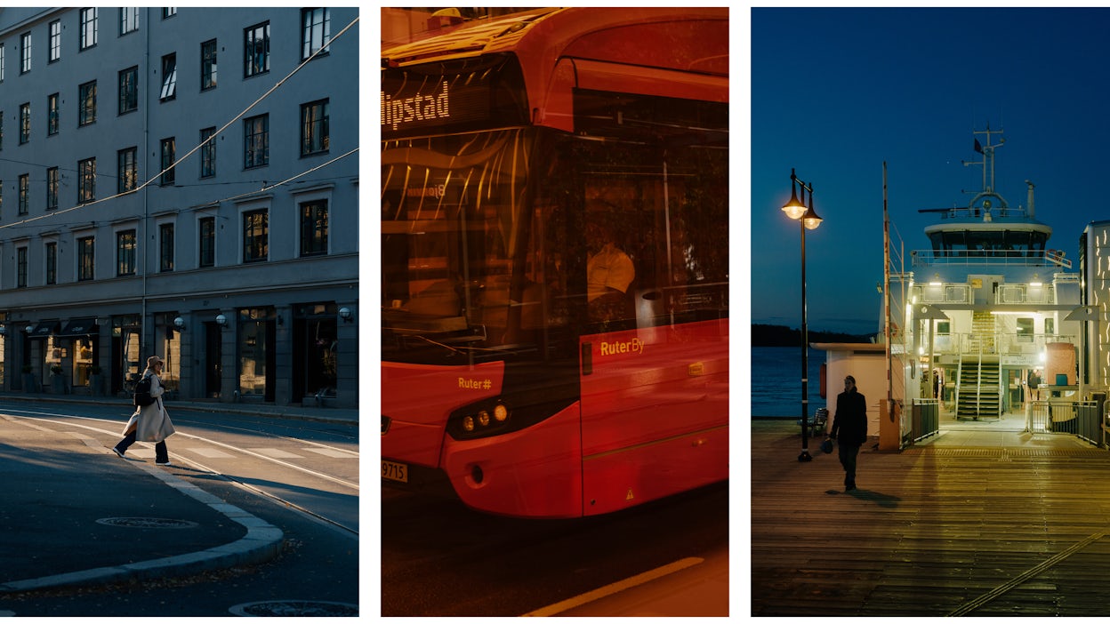 The city of Oslo in three pictures.