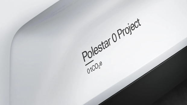 Polestar 0 Project printed on a white background.