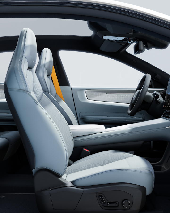 Interior of the Polestar 4