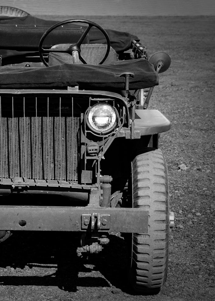 Old 1940s jeep