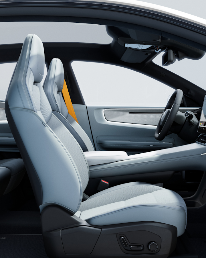 Interior of the Polestar 4