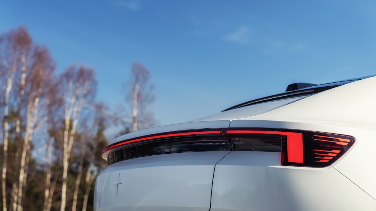 Rear tail light of Polestar 4