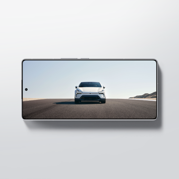 Polestar Phone 2k screen close-up