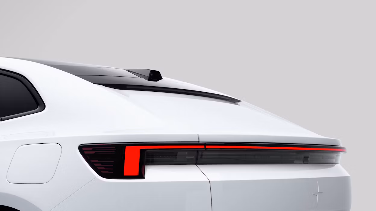 Polestar 4's unique rear design