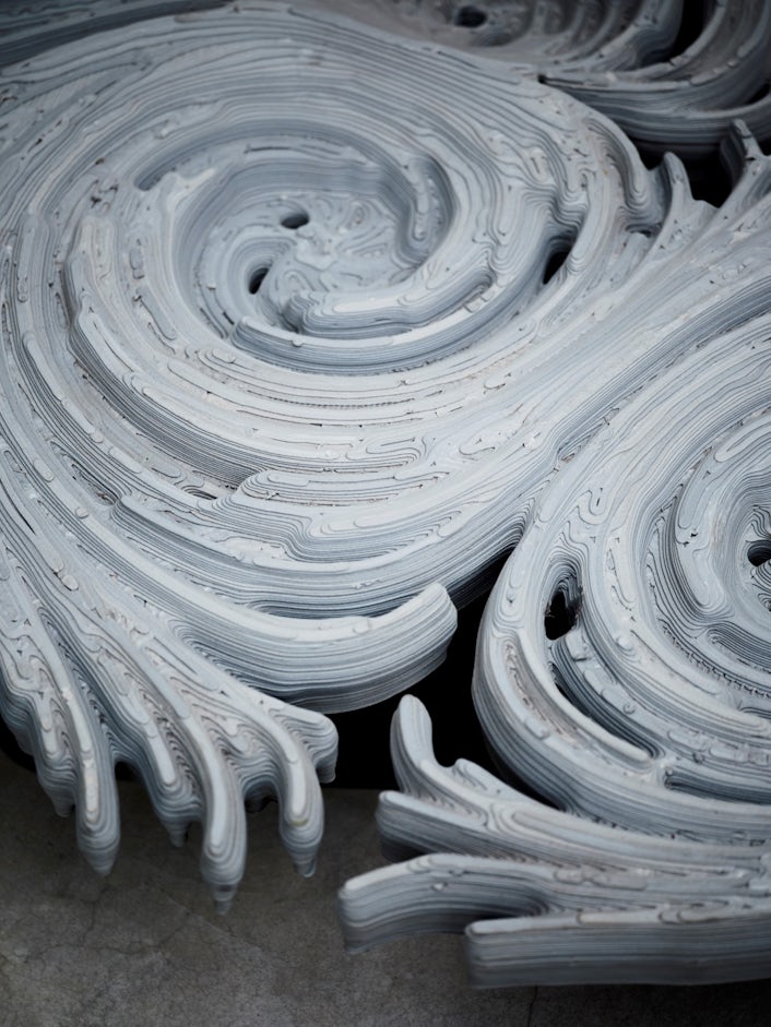 White sculpture