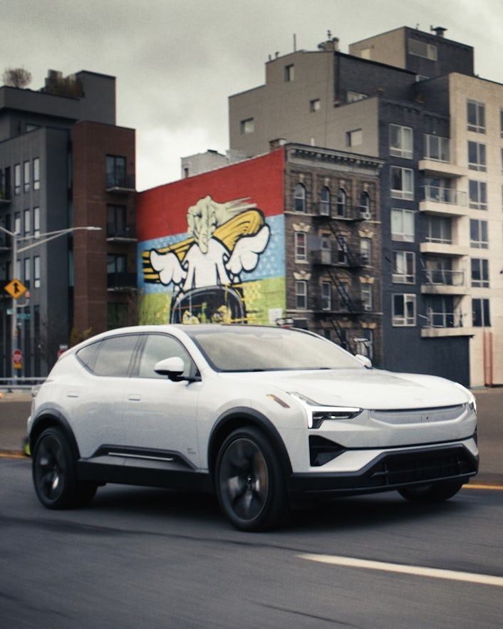 Polestar 3 in New York City.