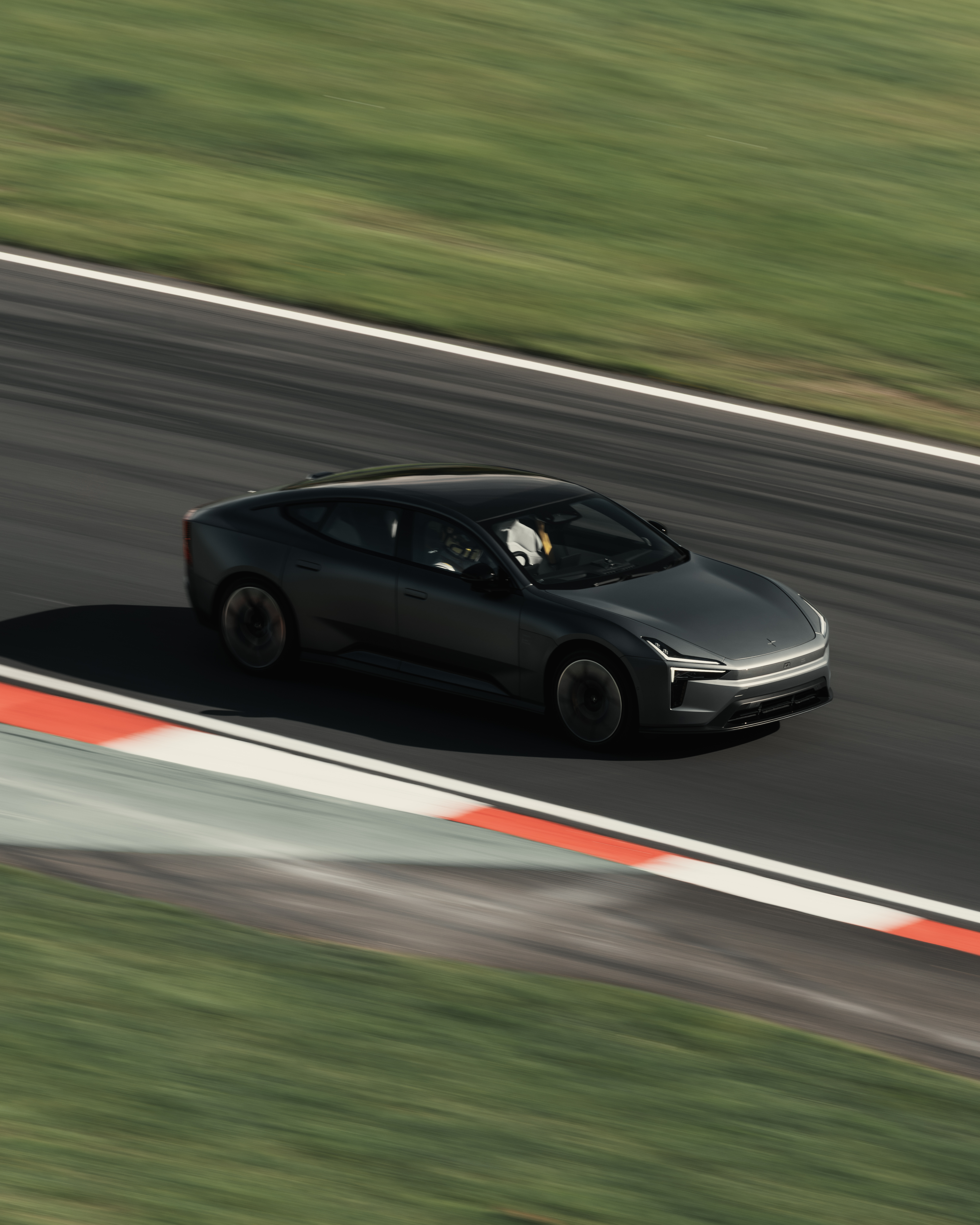 Polestar 5 on track