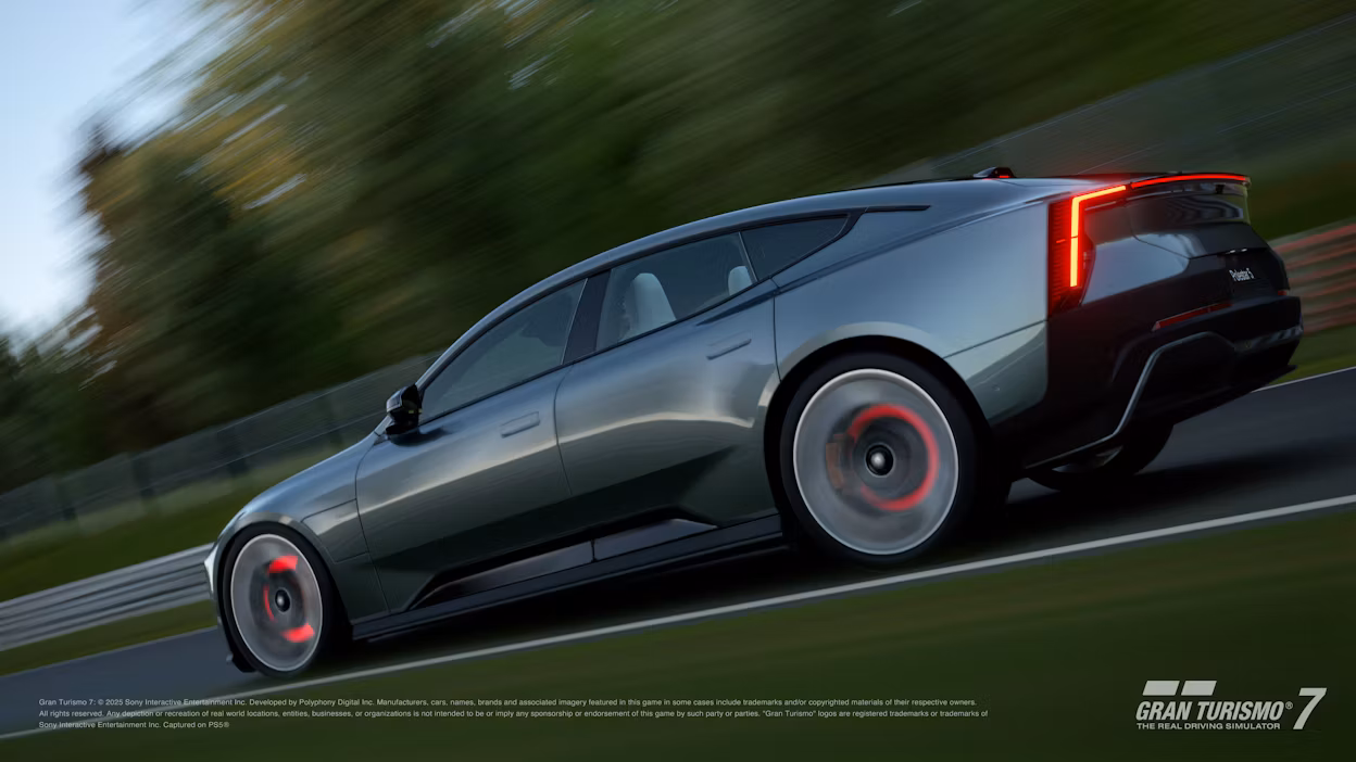 Polestar 5 in Gran Turismo 7 game