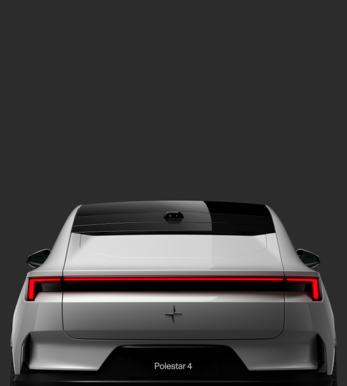 Polestar 4 coupé’s roof-mounted camera up close