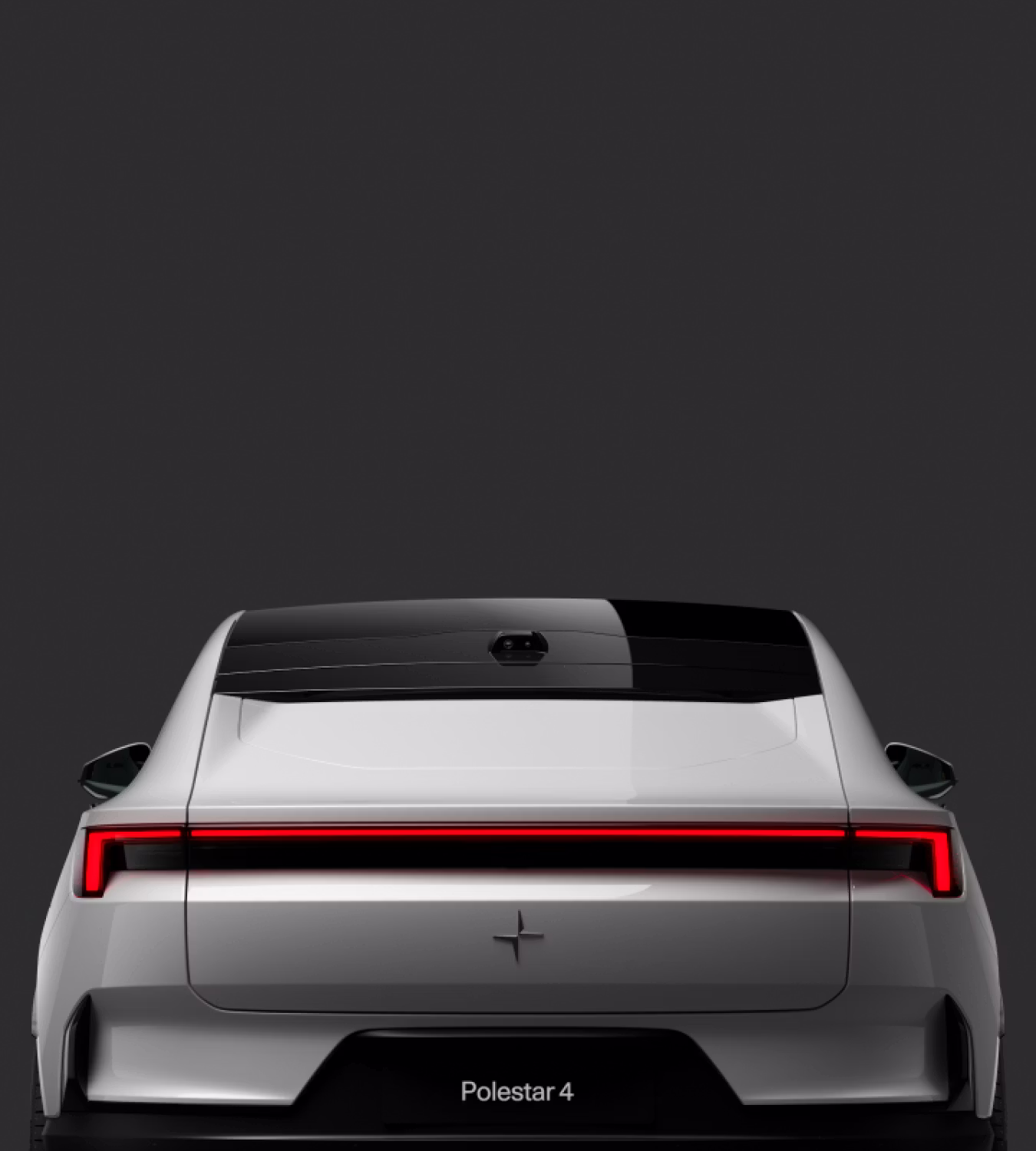 Polestar 4 coupé’s roof-mounted camera up close